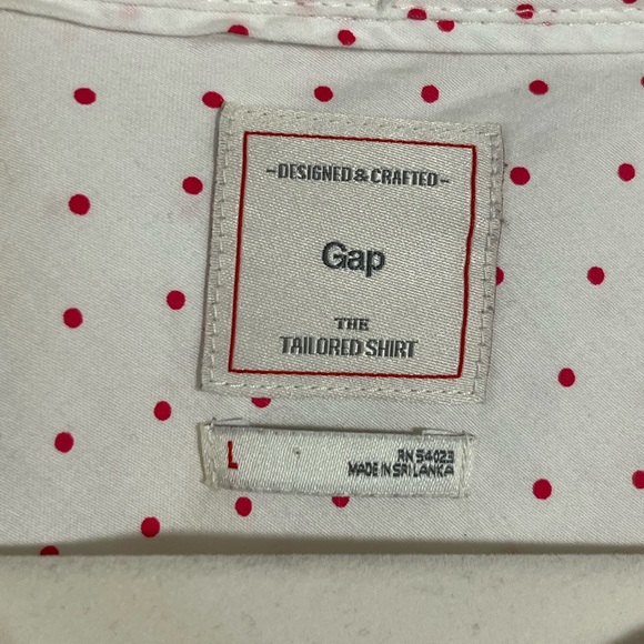 Gap The Tailored Shirt Button Down - Picture 5 of 7